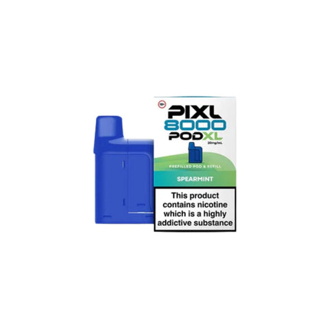 Buy cheapest online PIXL 8000 Prefilled Pods - Compliant June 1st (Ban Proof) Spearmint at lowest price in uk