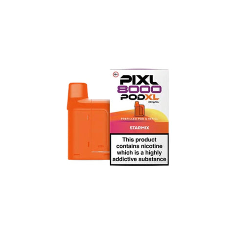 Buy cheapest online PIXL 8000 Prefilled Pods - Compliant June 1st (Ban Proof) Starmix at lowest price in uk