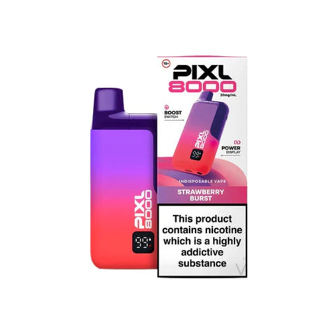 Buy cheapest online PIXL 8000 Prefilled Pod Kit- Compliant June 1st (Ban Proof) Strawberry Burst at lowest price in uk