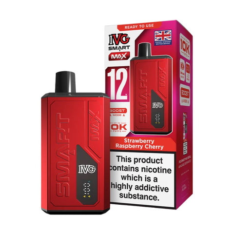 Buy cheapest online IVG Smart Max Pod Kit - Compliant June 1st (Ban Proof) Strawberry Raspberry Cherry at lowest price in uk