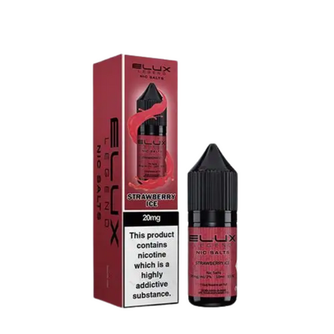 Buy cheapest online Elux Legend Nic Salts - 10ml E-liquids - (BOX OF 10) 20mg Strawberry Ice at lowest price in uk