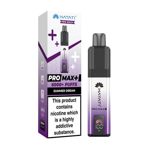 Buy cheapest online Hayati Pro Max+ 6000 Pod Kit - Complaint June 1st (Ban Proof) at lowest price in uk