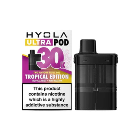 Buy cheapest online Hyola Ultra 30K Prefilled Pods - Compliant Post June 1st (Ban Proof) Tropical Edition at lowest price in uk