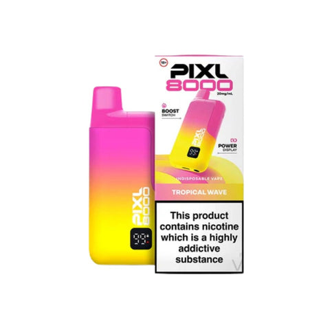 Buy cheapest online PIXL 8000 Prefilled Pod Kit- Compliant June 1st (Ban Proof) Tropical Wave at lowest price in uk