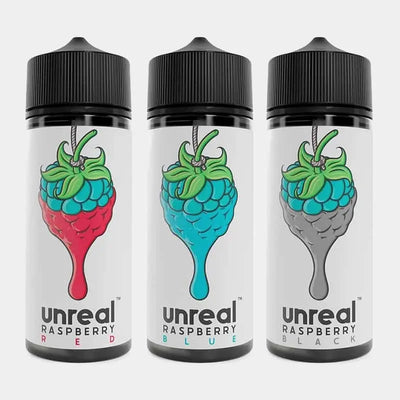 Buy cheapest online Unreal Raspberry 100ml (Any 2 for £25) at lowest price in uk