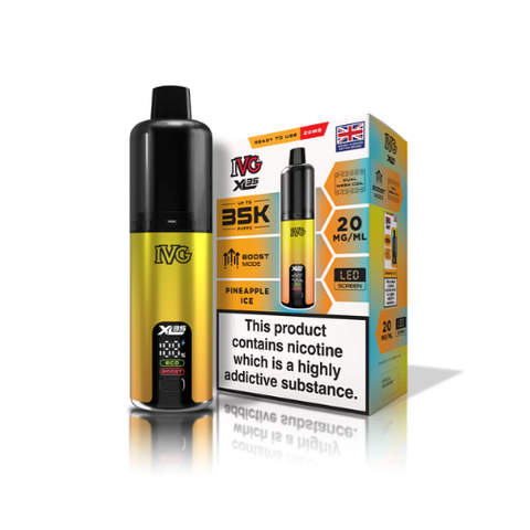 Buy cheapest online IVG XL35 Prefilled Pod Kit - Upto 35000 Puffs Pineapple Ice at lowest price in uk