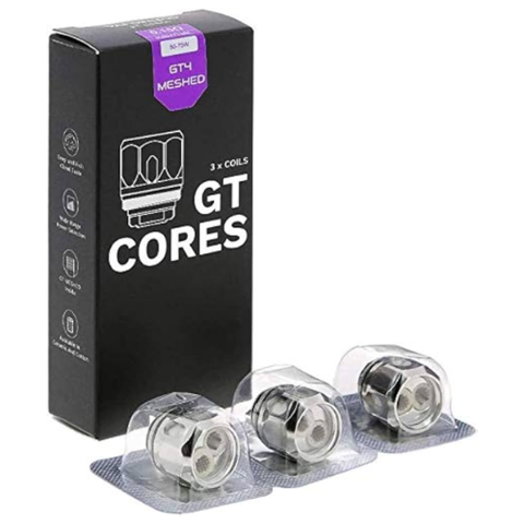Buy cheapest online VAPORESSO GT4 Cores Mesh 0.15 Ohm COILS - Pack of 3 at lowest price in uk
