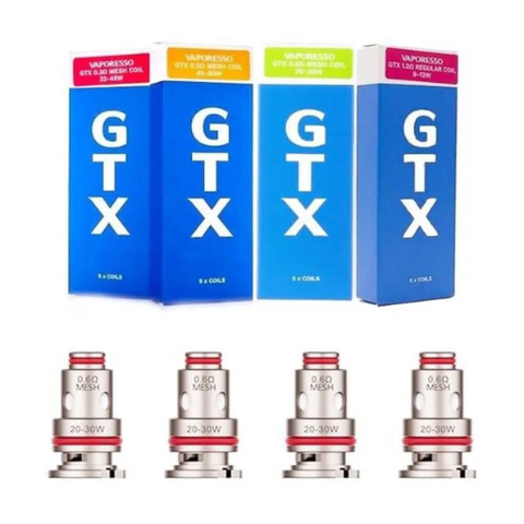 Buy cheapest online VAPORESSO GTX Mesh Coils - Pack of 5 at lowest price in uk