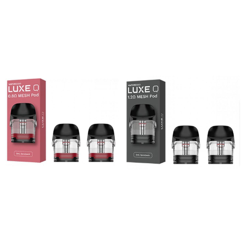 Buy cheapest online Vaporesso LUXE Q Replacement Pods - Pack of 2 at lowest price in uk