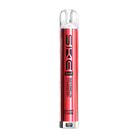 Buy cheapest online Ske Crystal 600 Pod Kit - Pack of 10 (Ban Proof) Watermelon Strawberry at lowest price in uk