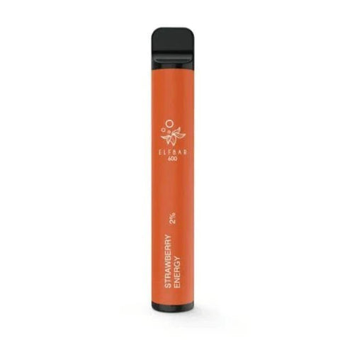 Buy cheapest online Elf Bar 600 Puffs Disposable Vape Pod Device Strawberry Energy at lowest price in uk