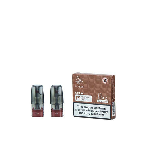 Buy cheapest online Elf Bar P1 Pre-filled Replacement Pods Cola at lowest price in uk