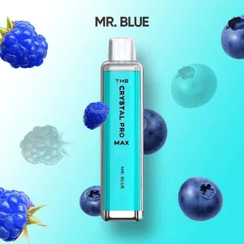 Buy cheapest online Hayati Crystal Pro Max 4000+ Disposable No Nicotine Mr Blue at lowest price in uk