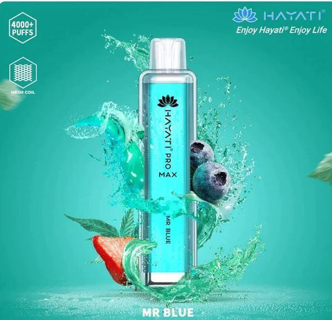Buy cheapest online Hayati Crystal Pro Max 4000+ Disposable No Nicotine at lowest price in uk
