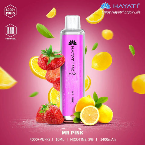 Buy cheapest online Hayati Crystal Pro Max 4000+ Disposable No Nicotine at lowest price in uk