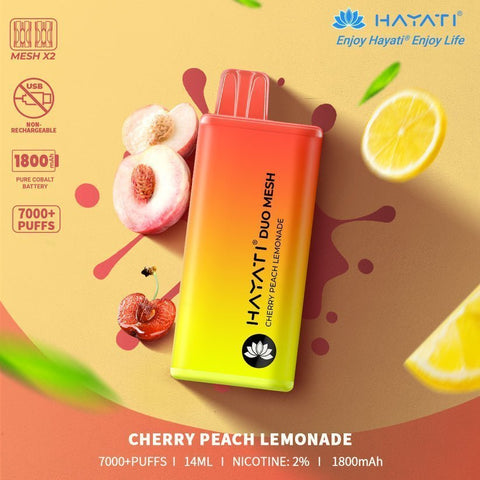 Buy cheapest online Hayati Duo Mesh 7000 Puffs Disposable Vape Bar Pod Kit at lowest price in uk