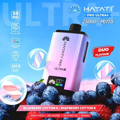 Buy cheapest online Hayati Pro Ultra Plus 25000 Starter Vape Kit Box of 5 at lowest price in uk