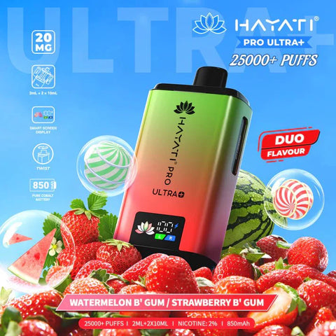 Buy cheapest online Hayati Pro Ultra Plus 25000 Starter Vape Kit Box of 5 at lowest price in uk
