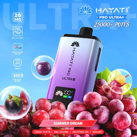 Buy cheapest online Hayati Pro Ultra Plus 25000 Starter Vape Kit Box of 5 at lowest price in uk