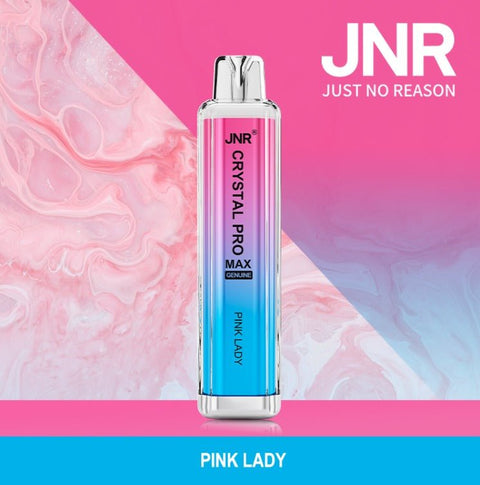 Buy cheapest online JNR Crystal Pro Max 5000 Puffs Disposable Vape Pink Lady at lowest price in uk