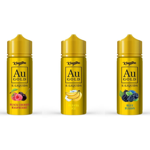 Buy cheapest online Kingston AU Gold 100ml E-liquid Shortfill at lowest price in uk