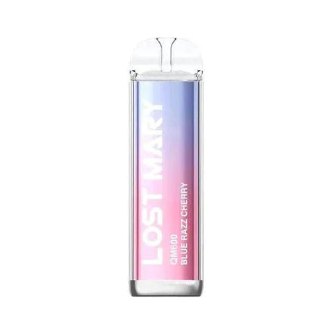 Buy cheapest online Lost Mary QM600 Disposable Vape Pod Blue Razz Cherry at lowest price in uk