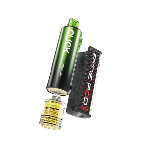 Buy cheapest online Pyne Pod Click 10K Prefilled Pod Kit - Complaint June 1st (Ban Proof) Cola Lime at lowest price in uk