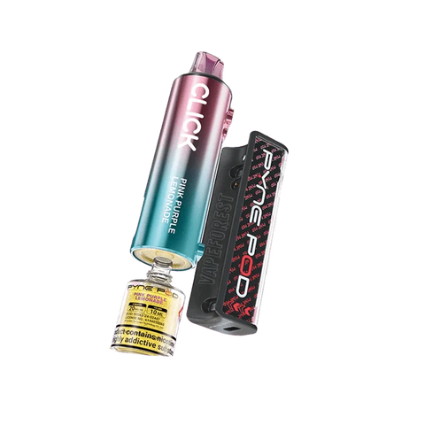 Buy cheapest online Pyne Pod Click 10K Prefilled Pod Kit - Complaint June 1st (Ban Proof) Pink Purple Lemonade at lowest price in uk