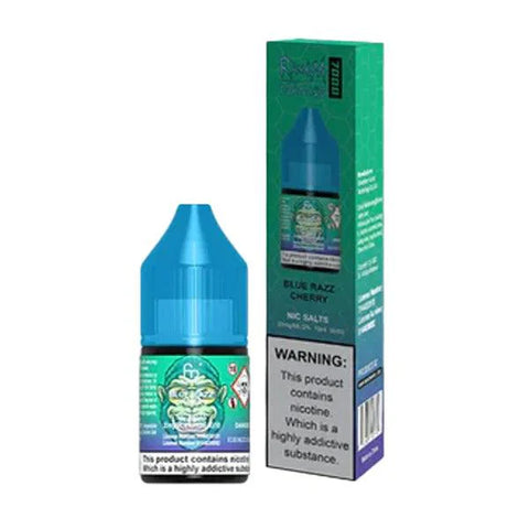 Buy cheapest online RandM Tornado 7000 Nic Salt E Liquid Blue Razz Cherry at lowest price in uk