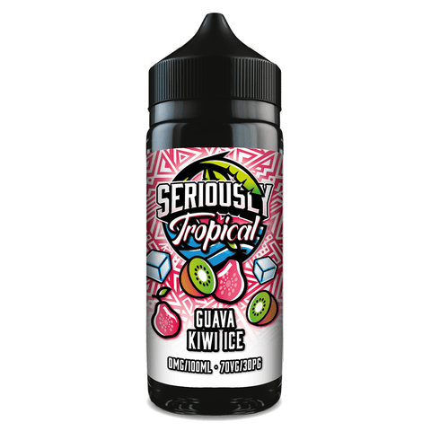 Buy cheapest online Seriously Tropical 100ml E-liquids Guava Kiwi Ice at lowest price in uk