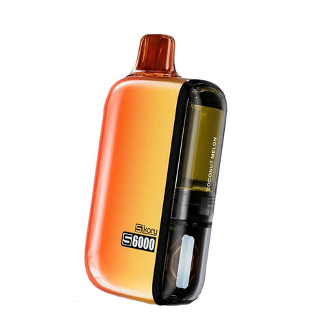 Buy cheapest online Ske Sikary S6000 Puffs Disposable Vape Pod Kit Coconut Melon at lowest price in uk