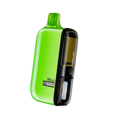 Buy cheapest online Ske Sikary S6000 Puffs Disposable Vape Pod Kit Lemon Lime at lowest price in uk