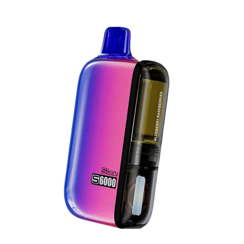 Buy cheapest online Ske Sikary S6000 Puffs Disposable Vape Pod Kit Blueberry Raspberries at lowest price in uk