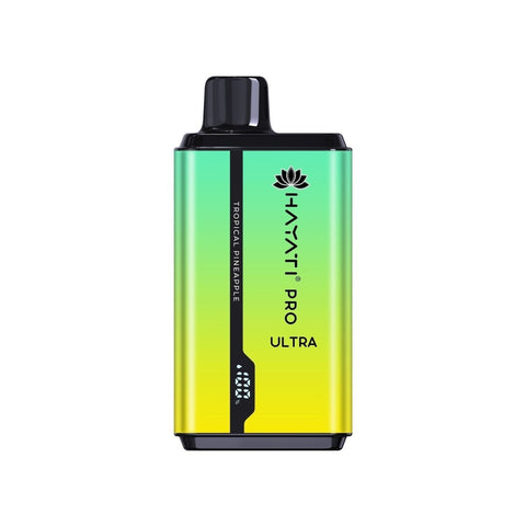 Buy cheapest online 0mg Hayati Pro Ultra 15000 Puffs Disposable Vape Tropical Pineapple at lowest price in uk