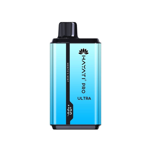 Buy cheapest online 0mg Hayati Pro Ultra 15000 Puffs Disposable Vape Mento's Mint at lowest price in uk