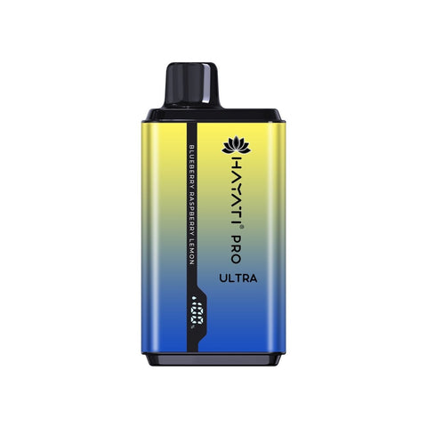 Buy cheapest online 0mg Hayati Pro Ultra 15000 Puffs Disposable Vape Blueberry Raspberry Lemon at lowest price in uk