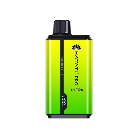 Buy cheapest online 0mg Hayati Pro Ultra 15000 Puffs Disposable Vape Lemon & Lime at lowest price in uk