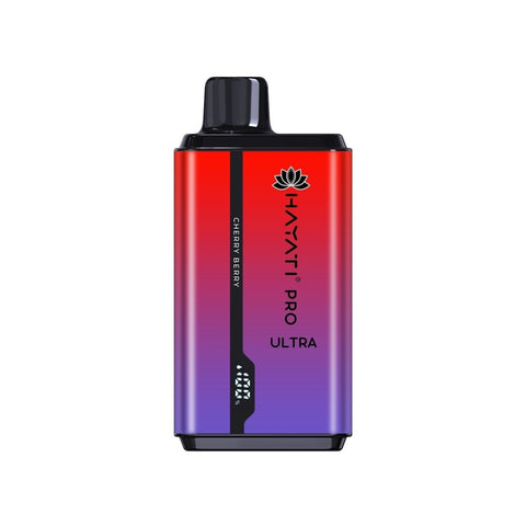 Buy cheapest online 0mg Hayati Pro Ultra 15000 Puffs Disposable Vape Cherry Berry at lowest price in uk