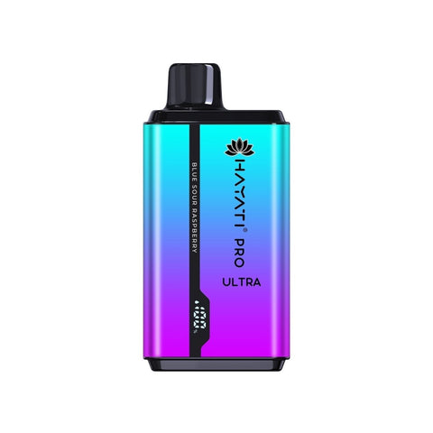Buy cheapest online 0mg Hayati Pro Ultra 15000 Puffs Disposable Vape Blue Sour Raspberry at lowest price in uk