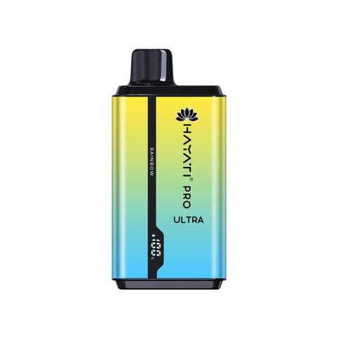 Buy cheapest online 0mg Hayati Pro Ultra 15000 Puffs Disposable Vape Rainbow at lowest price in uk