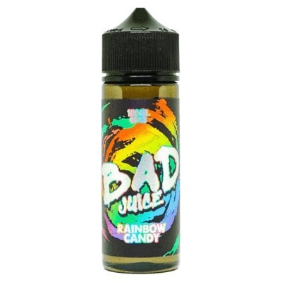Buy cheapest online Bad Juice 100ml Shortfill Rainbow Candy at lowest price in uk