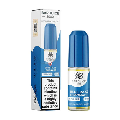 Buy cheapest online Bar Juice 5000 10ml E-liquids Blue Razz Lemonade at lowest price in uk