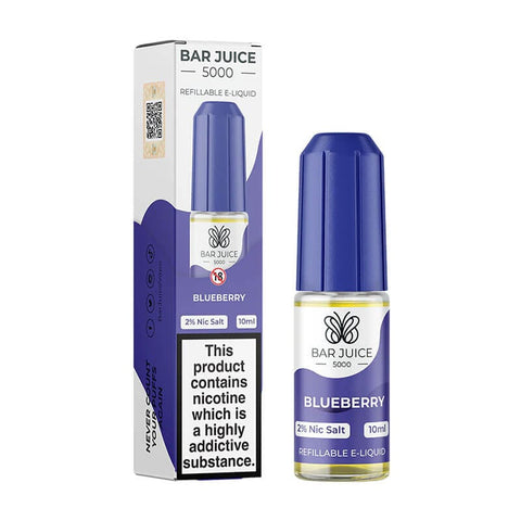Buy cheapest online Bar Juice 5000 10ml E-liquids Blueberry at lowest price in uk