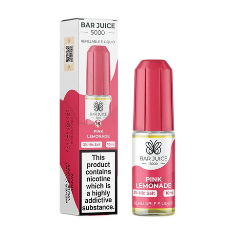 Buy cheapest online Bar Juice 5000 10ml E-liquids Pink Lemonade at lowest price in uk