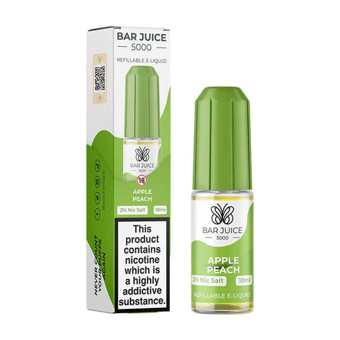 Buy cheapest online Bar Juice 5000 10ml E-liquids Apple Peach at lowest price in uk