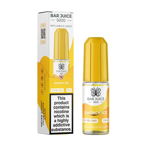 Buy cheapest online Bar Juice 5000 10ml E-liquids Energy Ice at lowest price in uk