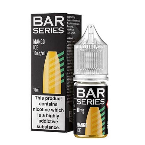 Buy cheapest online Bar Series Nic Salt 10ml E-Liquids - Pack Of 10 Mango Ice at lowest price in uk