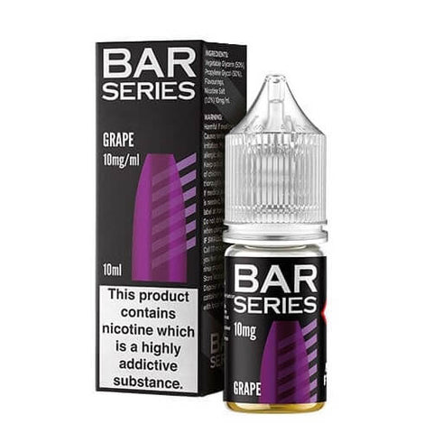 Buy cheapest online Bar Series Nic Salt 10ml E-Liquids - Pack Of 10 Grape at lowest price in uk