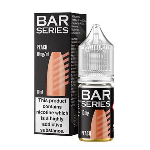 Buy cheapest online Bar Series Nic Salt 10ml E-Liquids - Pack Of 10 Peach at lowest price in uk