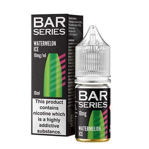 Buy cheapest online Bar Series Nic Salt 10ml E-Liquids - Pack Of 10 Watermelon Ice at lowest price in uk